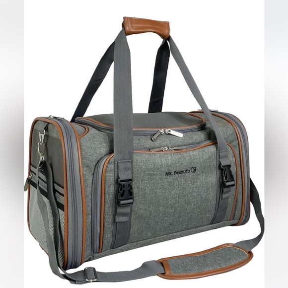 Mr. Peanut’s Platinum Series Double Expandable Pet Carrier NWT Pets up to 15 lb - Picture 2 of 14